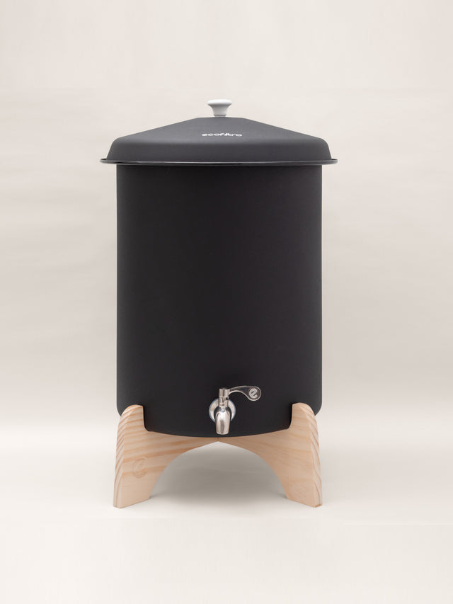 Ecofiltro 20L Houten Voet