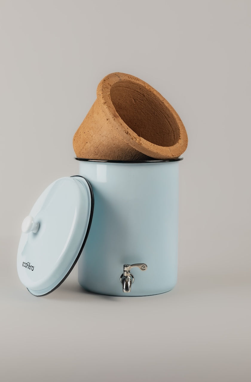 Ecofiltro waterfilter 5L - Lichtblauw