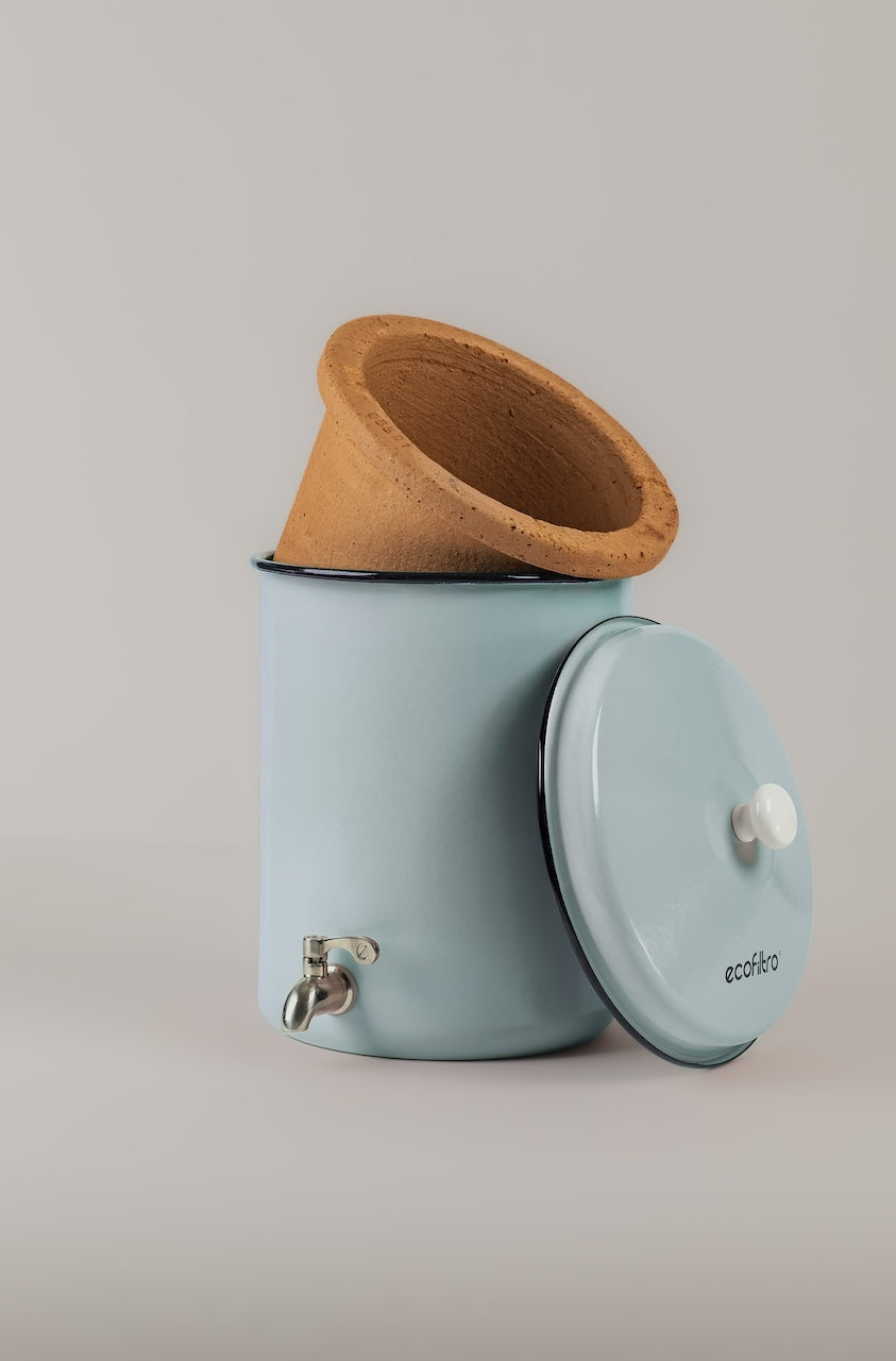 Ecofiltro waterfilter 5L - Lichtblauw