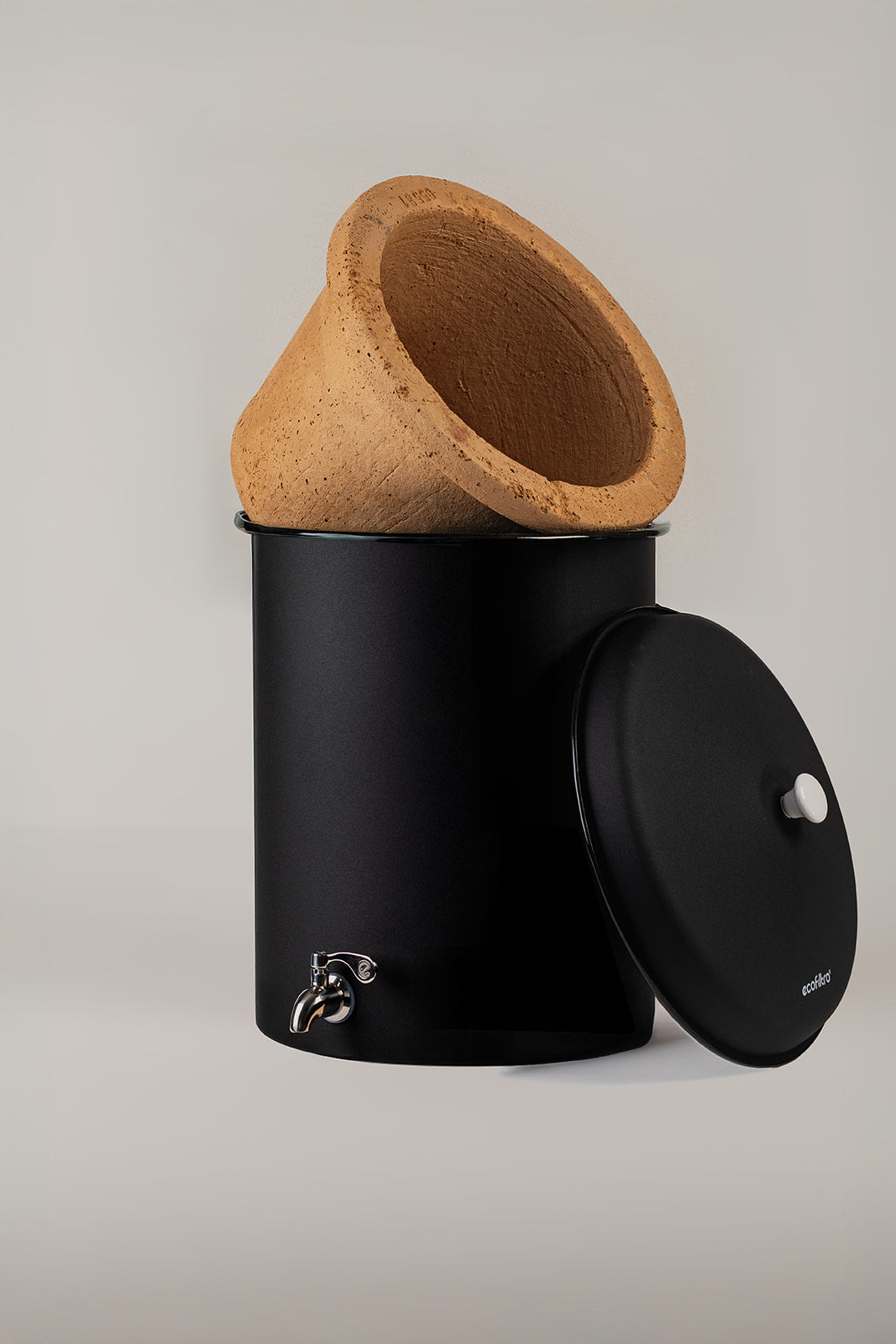 Ecofiltro waterfilter 20L - matzwart