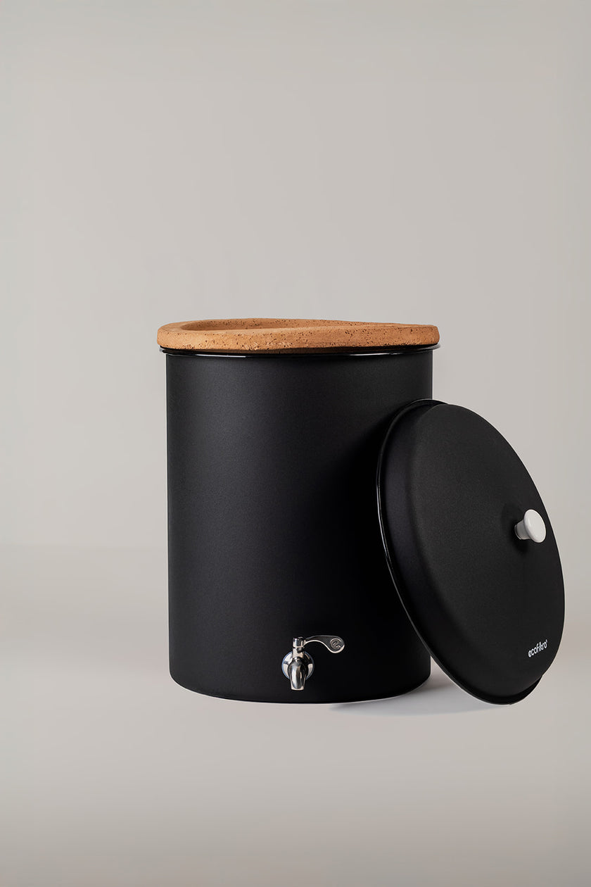 Ecofiltro waterfilter 20L - matzwart