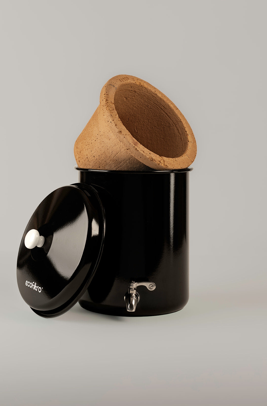 Ecofiltro waterfilter 5L - zwart