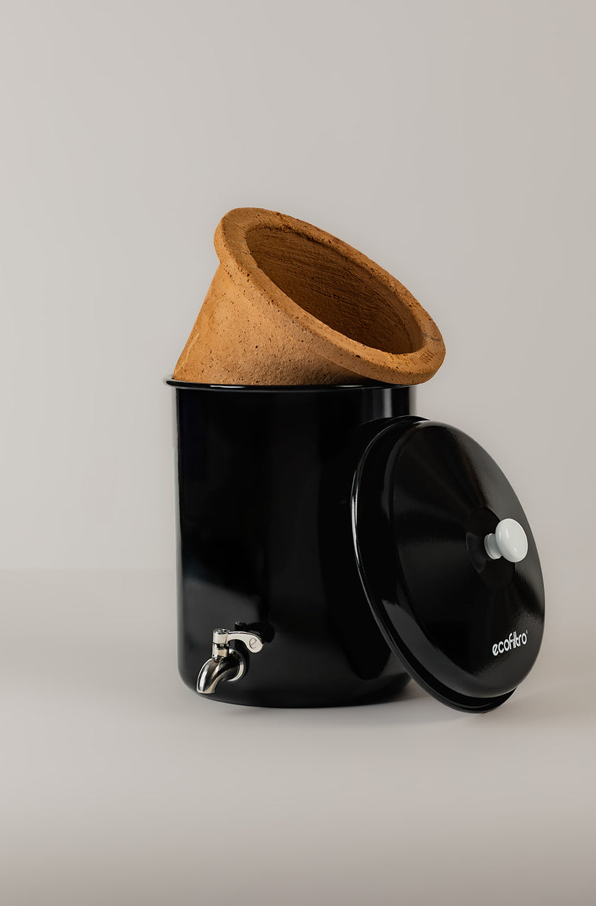 Ecofiltro waterfilter 5L - zwart